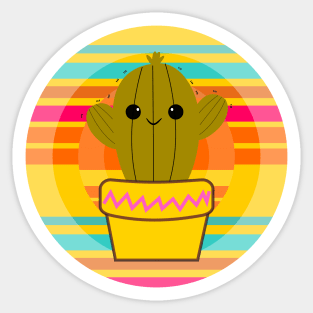 Cute cactus Sticker